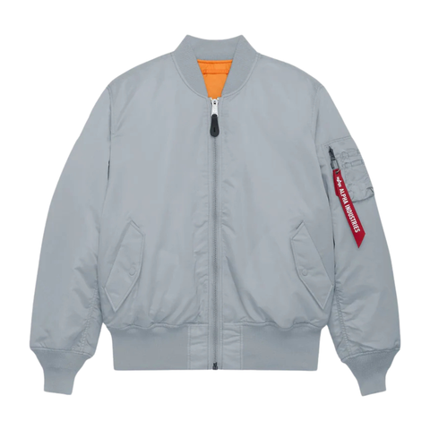 Бомбер Alpha Industries MA-1 Mist (Серо-голубой)