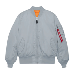 Бомбер Alpha Industries MA-1 Mist (Серо-голубой)