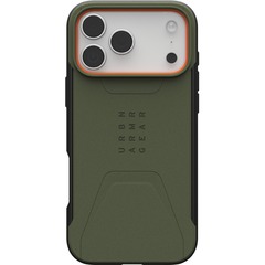 Чехол Uag Civilian Case для iPhone 17 Pro Max, Оливковый/Оранжевый | Olive/Orange