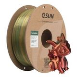 Пластик для 3D-печати eSUN PLA-Silk Mystic, 1.75 мм, 1 кг, золотой-красный-зелёный, PLA-SKMC175S-JRG1P1