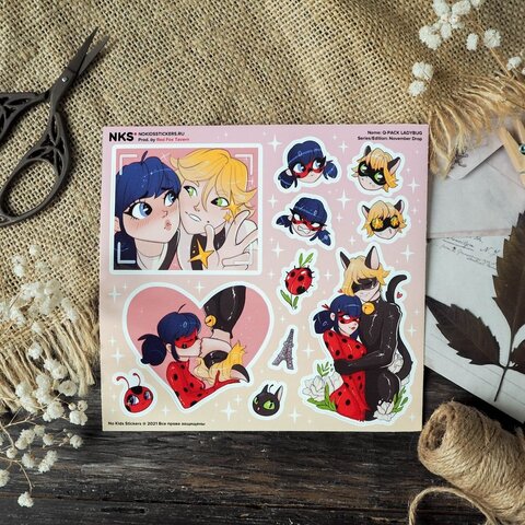 Q-Стикерпак LADYBUG