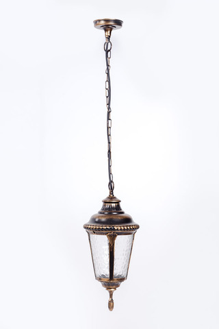 Светильник подвесной Munich 2S черный с золотом (GB)