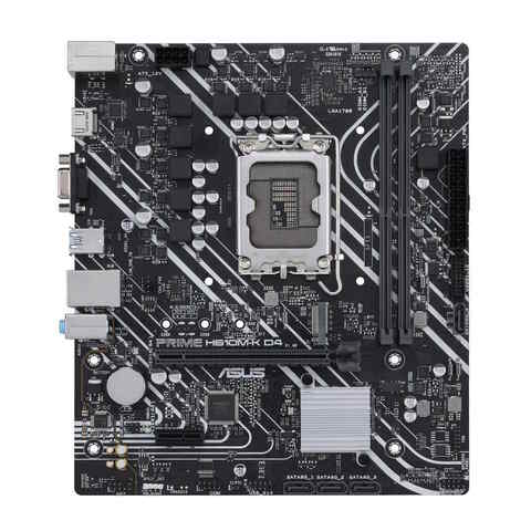 Сист. плата ASUS PRIME H610M-K D4, H610, 1700, 2xDIMM DDR4, PCI-E x16, PCI-E x1, M.2, 4xSATA, HDMI,