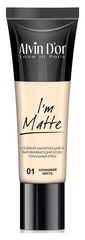 Alvin D`or BC-04 Тональный крем I'm Matte  тон 01 слоновая кость  25мл