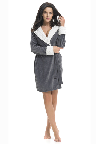 Халат SDB.7059 Dark Grey Doctor Nap