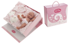 Munecas Antonio Juan Кукла-младенец Карла, 26 см (в чемодане) (4068P)