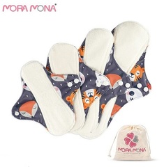 Набор многоразовых Эко прокладок Mora Mona,Тигрята