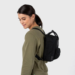 Рюкзак Fjallraven Kanken №2 Mini Black Edition черный, 7 л