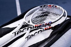 Ракетка теннисная Tecnifibre TF40 305 16x19 2022 + струны + натяжка