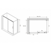 Abber Komfort AG93170B-S92B Душевой уголок, 170x90x200