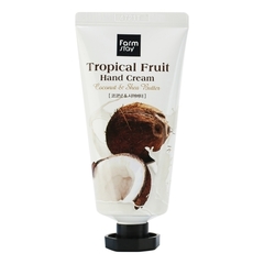 FarmStay Крем для рук с кокосом и маслом ши - Tropical fruit hand cream, 50мл