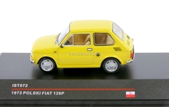 Polski Fiat 126P Maluch light yellow 1972 IST072 IST Models 1:43