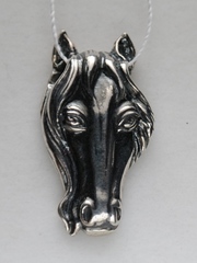 Лошадь (кулон из серебра)