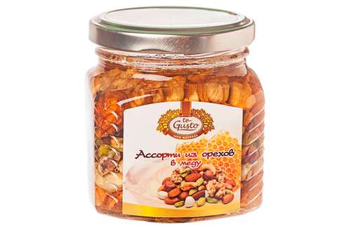 Ассорти из орехов в меду, 300г