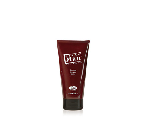 Гель для укладки волос сильной фиксации для мужчин «Lisap Man Strong Gel» (150 мл)