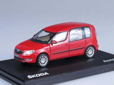 Skoda Roomster 2012 red Abrex 1:43