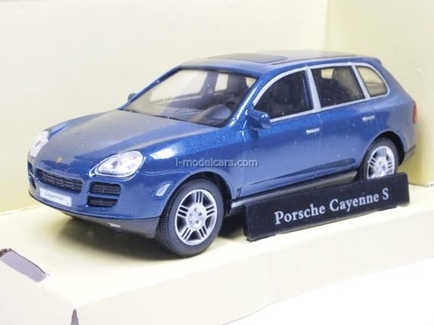 Porsсhe Cayenne S blue Cararama 1:43