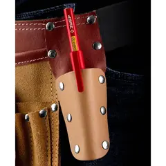 ЗУБР КОЛИБРИ-30 1 мм, заостренный, красный, Перманентный маркер, ПРОФЕССИОНАЛ (06338-3)