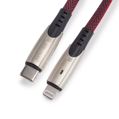 Интерфейсный кабель Awei Type-C to Lightning CL-119L 20W 9V 2.4A 1m Красный