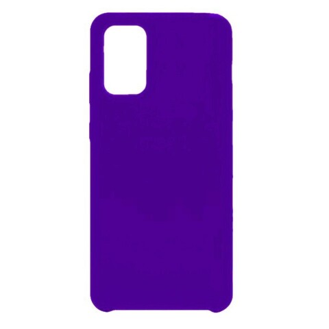 Силиконовый чехол Silicone Cover для Samsung Galaxy S20 Plus (Фиолетовый)