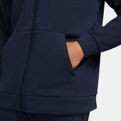 Толстовка теннисная Nike Dri-Fit Hoodie Full Zip M - obsidian/white