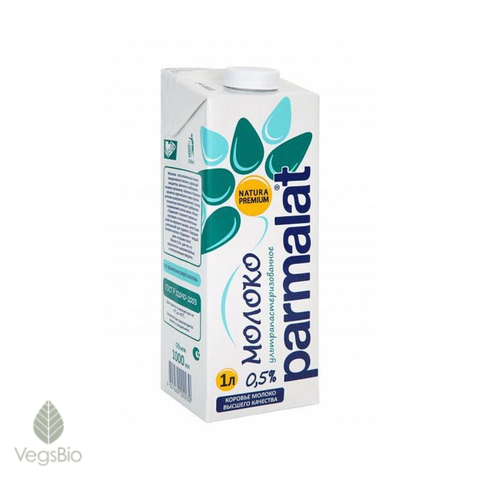 Молоко Parmalat ультрапастеризованное 0,5% «Пармалат», 1л