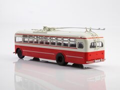 MTB-82D trolleybus red-white Modimio Our Buses #34