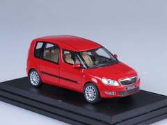 Skoda Roomster 2012 red Abrex 1:43