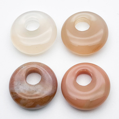 Халцедон, размер 18 мм, цена за набор 4 шт