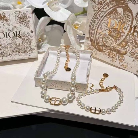 Чокер и браслет Dior