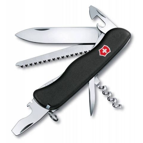 Нож перочинный Victorinox Forester (0.8363.3) 111 мм 12 функций черный