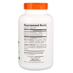Doctor's Best, Легкоусвояемый CoQ10 с BioPerine, 100 мг, 360 вегетарианских капсул
