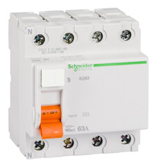 11467 УЗО дифф.выкл.нагрузки 4Р 63А 100мА ВД63