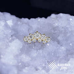 Willa Crystal PVD Yellow