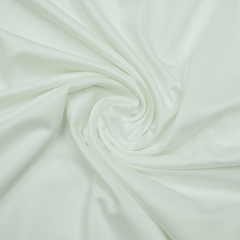 Трикотаж Масло, 207 гр/м2, 95%-п/э, 5%-спандекс, 150 см, античный белый