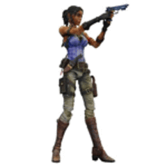 Resident Evil 5 - Play Arts Kai Sheva Alomar