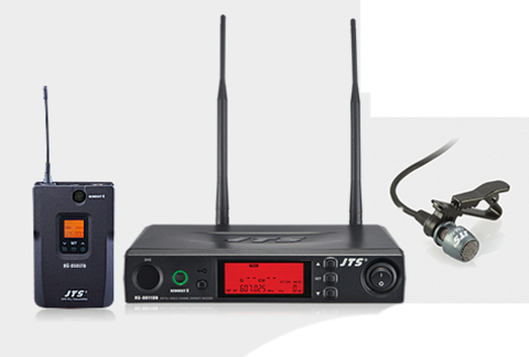 JTS RU-8011DB/RU-850LTB+CM-501 Радиосистема UHF одноканальная с поясным передатчиком и петличным микрофоном