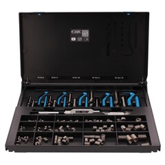 Набор для восстановления резьбы VC80 М5-М12 155пр V-Coil Volkel 04080