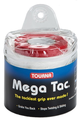 Намотки теннисные Tourna Mega Tac XL 30P - white