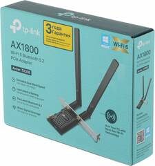 TP-Link Archer TX20e - сетевой адаптер AX1800 Dual Band Wi-Fi 6 Bluetooth PCI Express Adapter