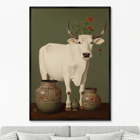 ArtNoMore - Репродукция картины на холсте Cows, No 1, 2024г.