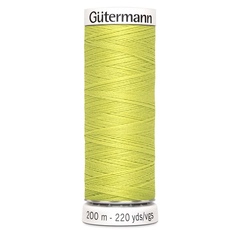 Нить Sew-All 200 м, Gutermann, 334 желто-зеленый