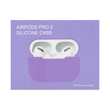 Силиконовый чехол со шнурком для Airpods Pro 2  Silicone Case (Фиолетовый)