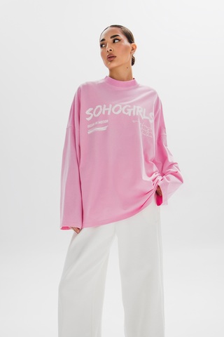 Свитшот DRAFT PINK