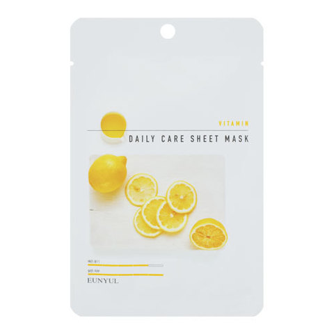 Eunyul Vitamin Daily Care Sheet Mask - Тканевая маска для лица с витаминами