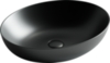 Умывальник чаша накладная овальная (Чёрный Матовый) Element 520*395*130мм Ceramica Nova CN6017MB