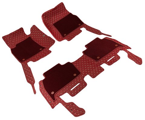 КОВРЫ 5D LUX В САЛОН + БАГАЖНИК (кожа+текстиль)