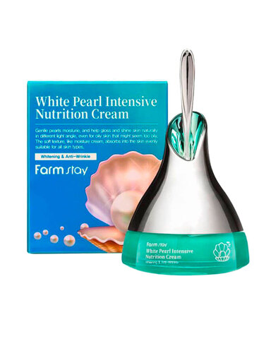 FarmStay White Pearl Intensive Nutrition - Крем интенсивно питательный с экстрактом жемчуга