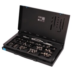 Набор для восстановления резьбы VC80 М5-М12 155пр V-Coil Volkel 04080