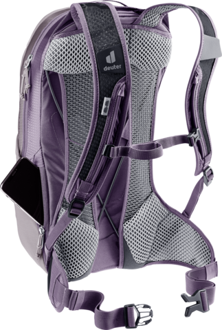 Картинка рюкзак велосипедный Deuter Race Air 10 Lavender-Purple - 11